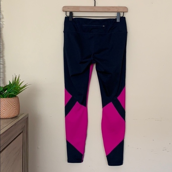 athleta • sonar colorblock mesh leggings - Picture 3 of 14